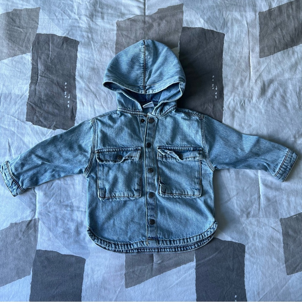 Kids Blue Denim Jacket